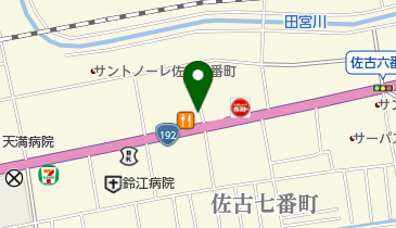 SevenGirlの地図画像