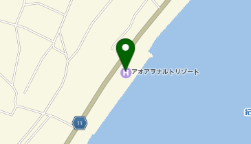 ヘアーズ アオアヲナルトリゾート店の地図画像