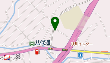 いの町消防団 枝川分団の地図画像