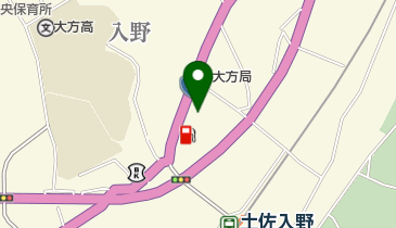 JA高知県大方支所信用共済課の地図画像