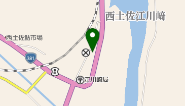 JA高知県 西土佐農機センターの地図画像