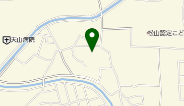 テニスアリーナガーデン松山の地図画像