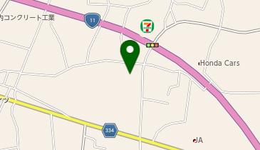 グリーンセンターてんとうむしの地図画像