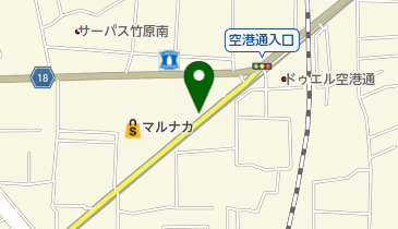 MYFITNESSの地図画像