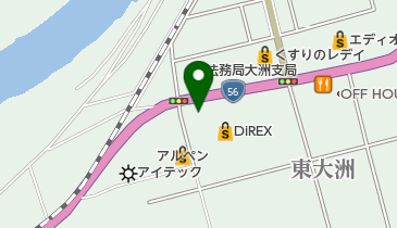 天火鶏きんぐの地図画像