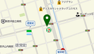 大西ミート・ストアー 徳常店の地図画像