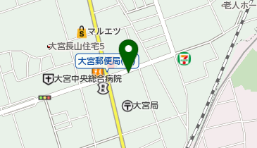 Lua美容室の地図画像