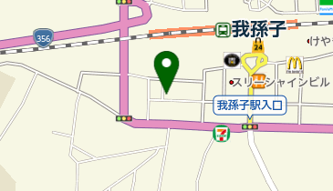 切手王の地図画像