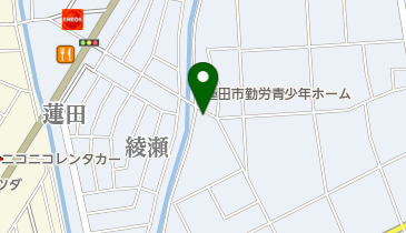 からだ元気治療院蓮田店の地図画像