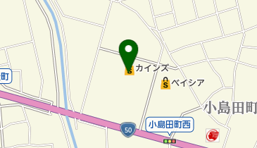 オーガニック カインズ前橋小島田店の地図画像