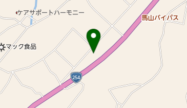 ひまわり薬局馬山店の地図画像