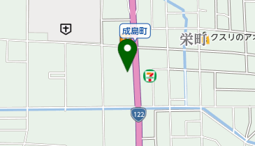 竹森薬局 成島支店の地図画像