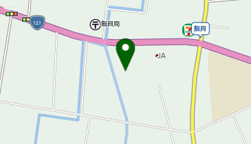 真岡市公民館大内分館の地図画像