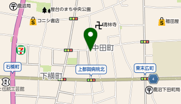 ブギー食品店の地図画像