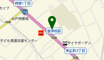 Dears水戸店の地図画像