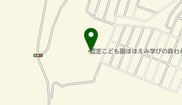 学びの森わかば園の地図画像