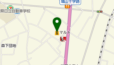 クリーニングLマルト塙山店の地図画像