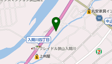 スタジオアリス狭山店の地図画像