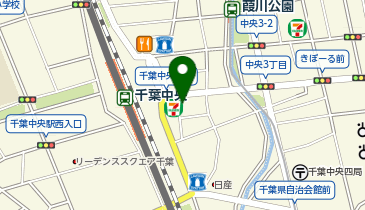 株式会社イベント21千葉支店の地図画像