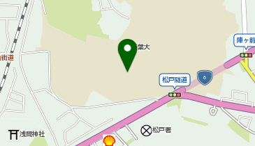 千葉大学松戸地区事務部松戸地区事務課 総務係の地図画像