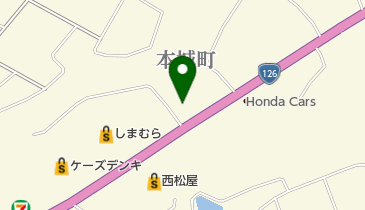 アンジュール銚子店の地図画像