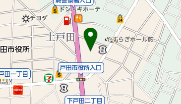 ルブラン・マミーマート下戸田店の地図画像