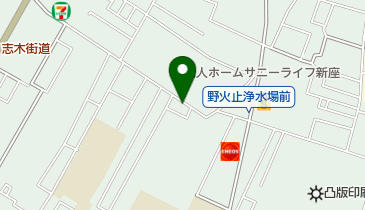団子屋おざわの地図画像
