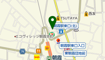 鍼灸院ひなたの地図画像