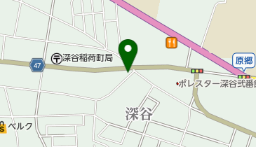 深谷国際外語学院の地図画像