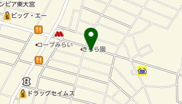 東大宮どうぶつ病院の地図画像