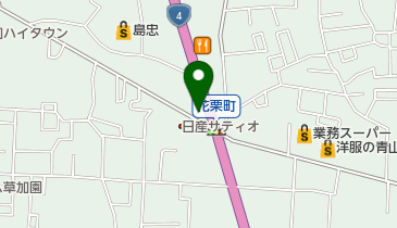 焼肉きんぐ草加店の地図画像