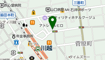 BornGolfの地図画像