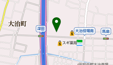 アテナ薬局大治店の地図画像