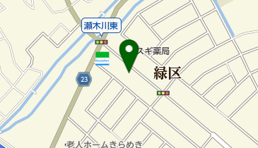 オリーブの丘動物病院の地図画像