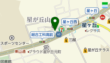 ihanacafe星ヶ丘本店の地図画像