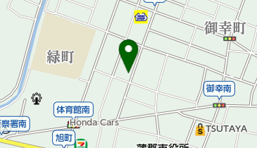 三河ボクシングジムの地図画像
