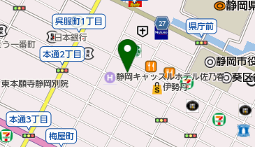 エメリー(AMELY)静岡呉服町店の地図画像