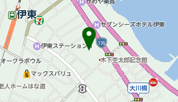 伊東市役所 子育てサロンひよこの地図画像