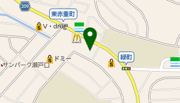 アクトスWill-G瀬戸菱野の地図画像