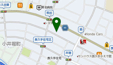 ホダカ名古屋インター店の地図画像