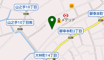 ラパックスワールド豊田メグリア店の地図画像