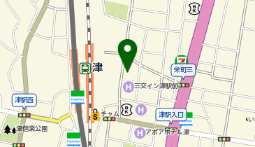 アイシティイオン津FC店の地図画像