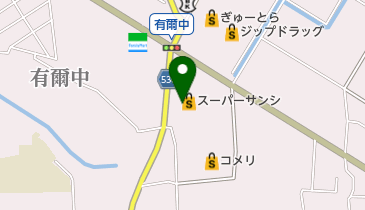 デアドラSANCOサンシ明和店の地図画像