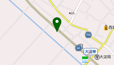 きたがわ・大淀の魚屋の地図画像