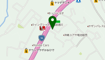 ドコモショップ浦添パルコシティ店の地図画像