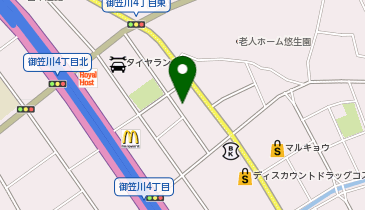 株式会社ヨコハマタイヤネットワークサービス九州福岡南店の地図画像