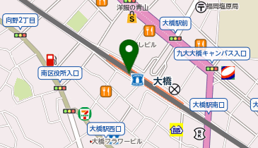 ラブラドブージュルード西鉄大橋店の地図画像