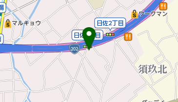 小規模多機能ホームあけぼのの地図画像