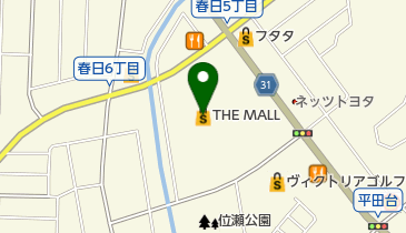 シンショー製麺うどんなべちゃんの地図画像