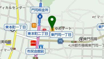 ゆめマート 東門司の地図画像